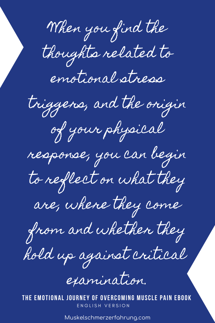 Thougts related to emotional stress triggers